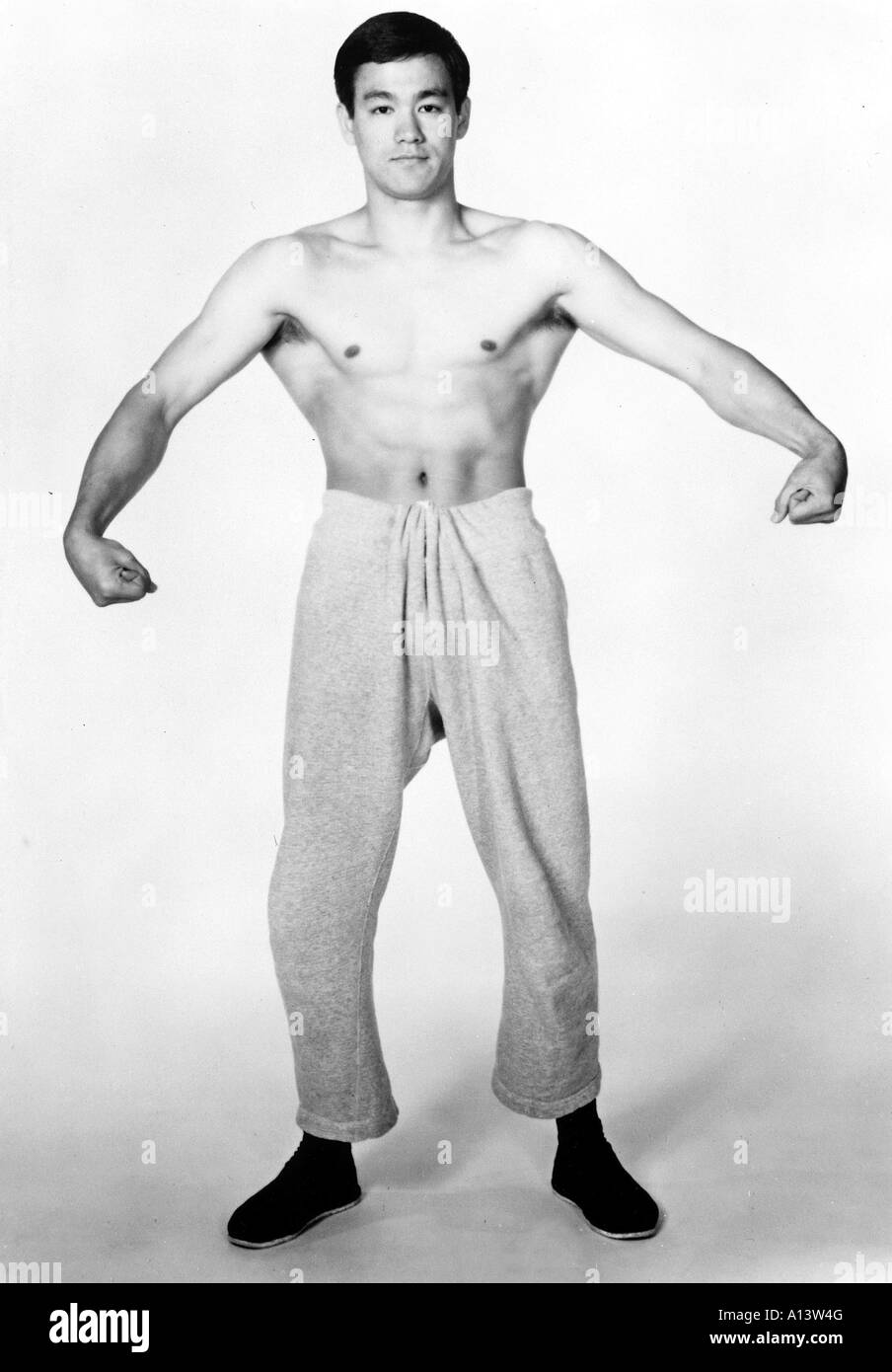 Bruce Lee Actor Foto de stock