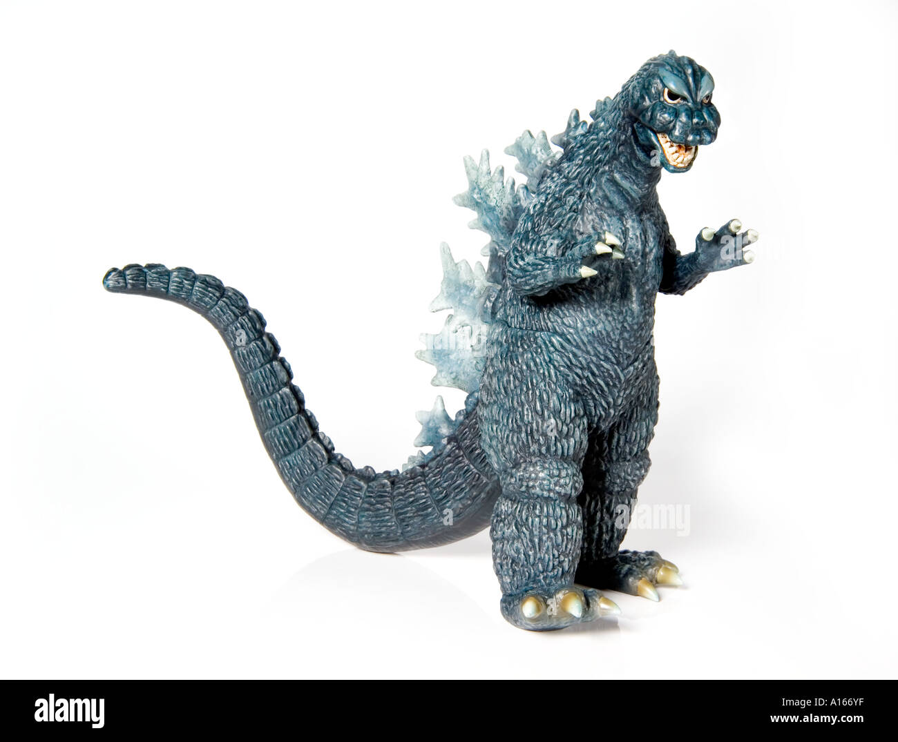 Juguetes de Godzilla Foto de stock
