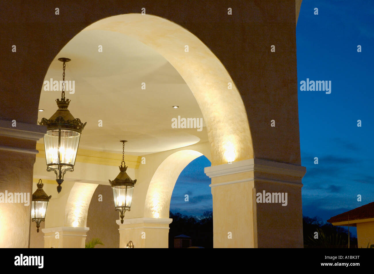 Resort mexicano detalle arquitectónico Barra Navidad México Fotografía