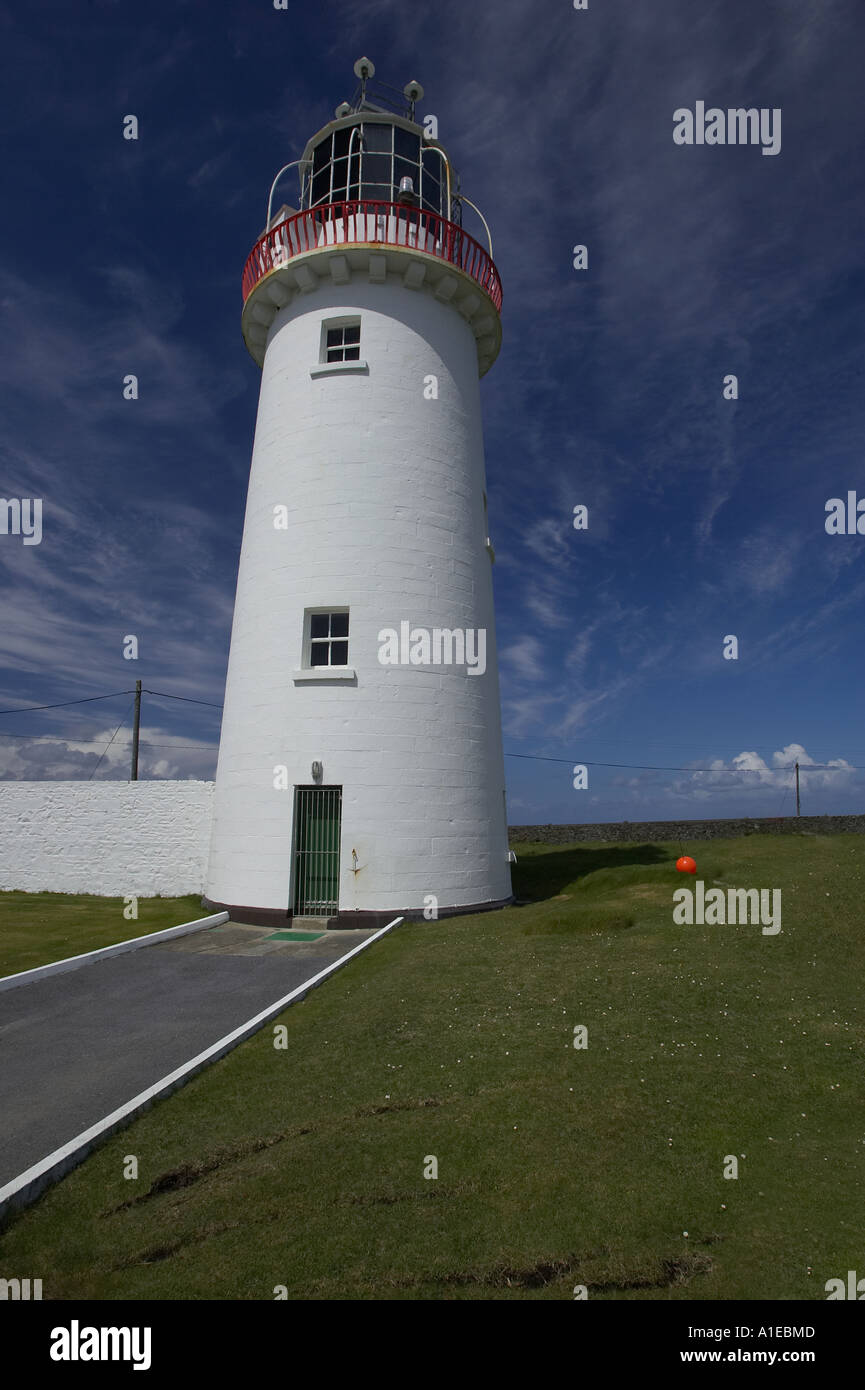 Loop Head Lighthouse, Loop Head, Clare Foto de stock