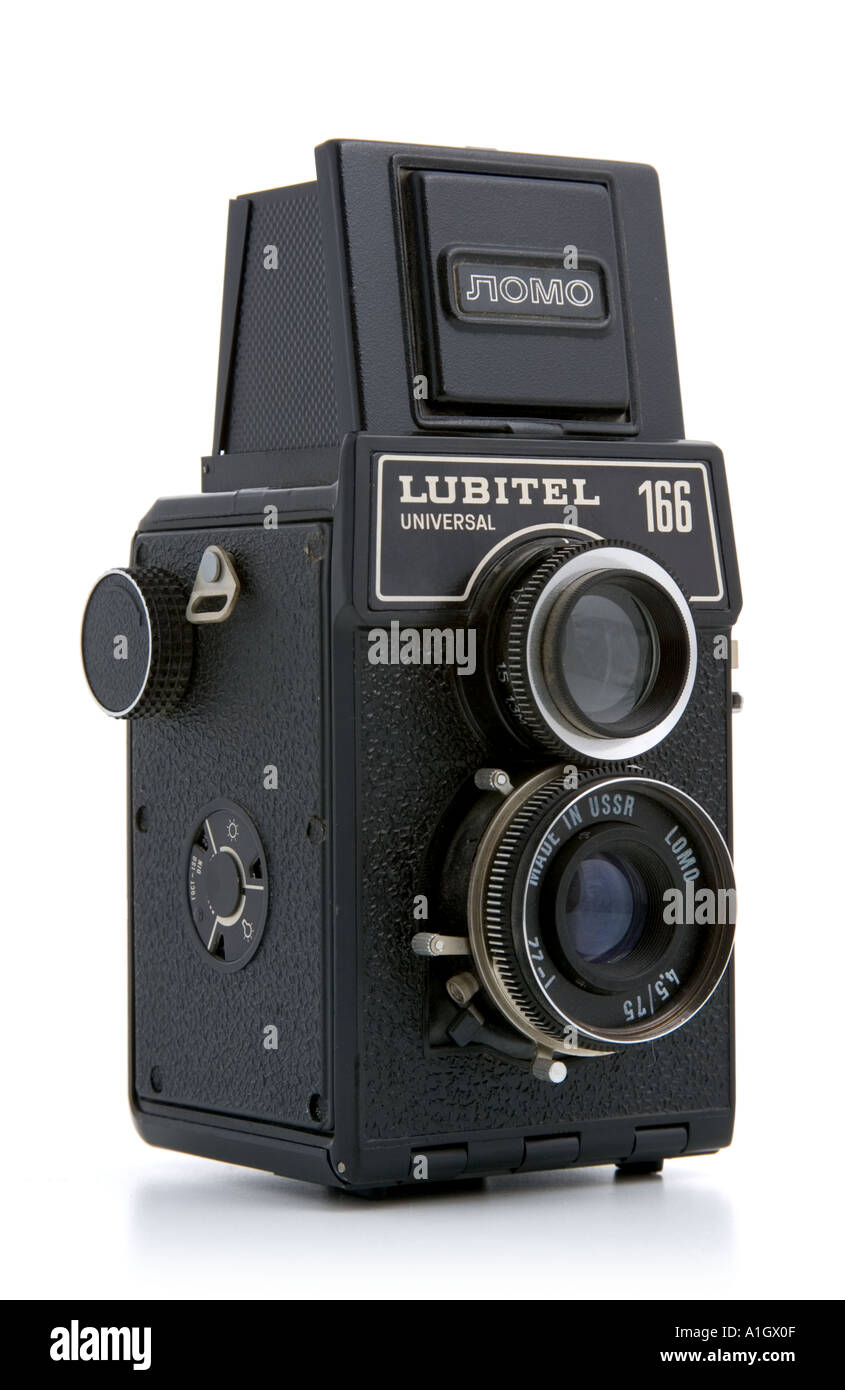 Lomo Lubitel rusa cámara réflex de lente doble Fotografía de stock - Alamy