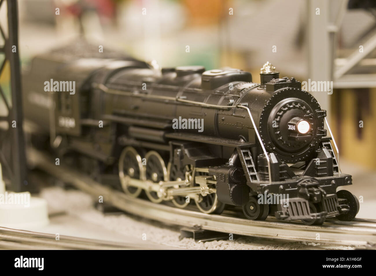 Tren de juguete por Lionel Fotografía de stock - Alamy