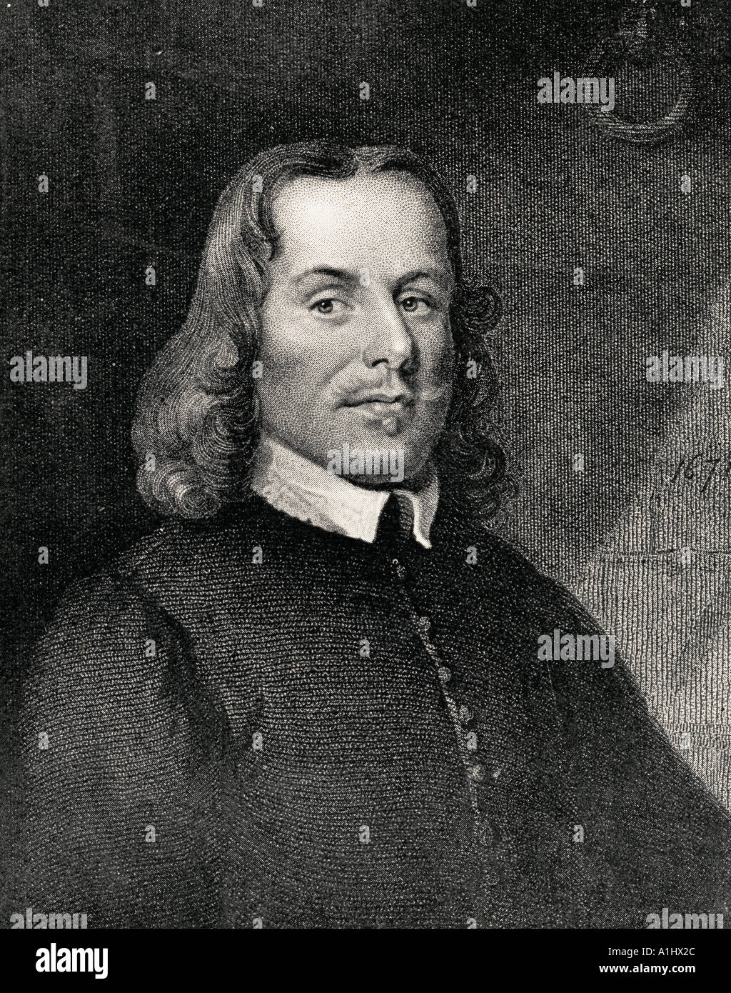 John Bunyan, 1628 - 1688. Inglés autor de El Progreso del Peregrino, y predicador puritano. Foto de stock
