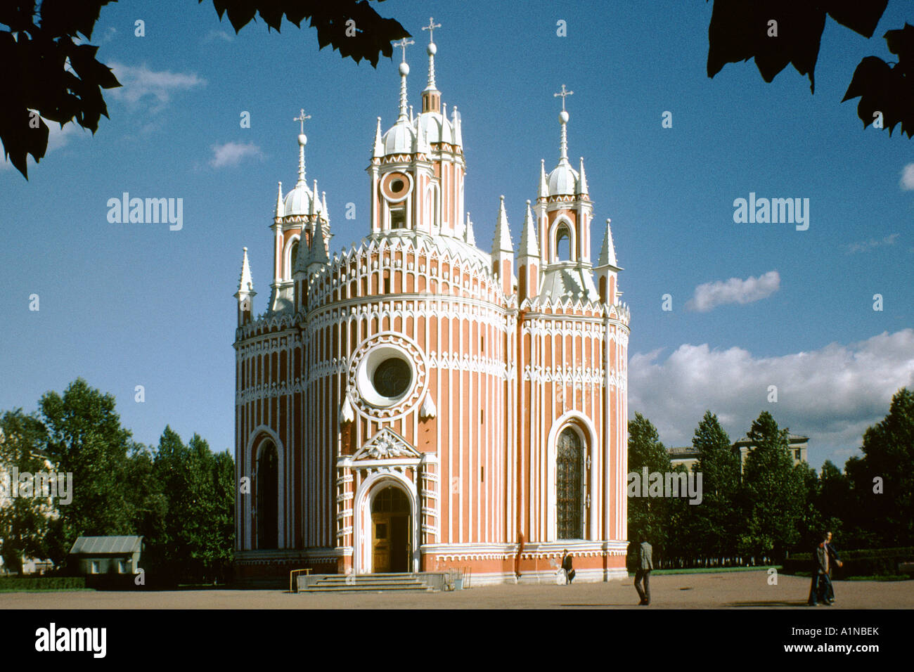 Chesme iglesia, San Petersburgo Foto de stock