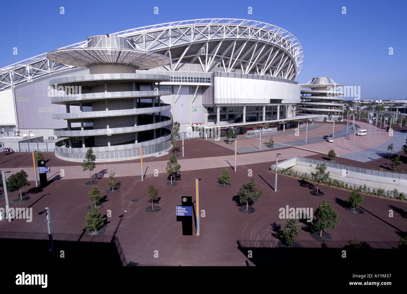 Estadio Olímpico de Sydney 1999 ENTRADA DEL ESTADIO Fotografía de stock