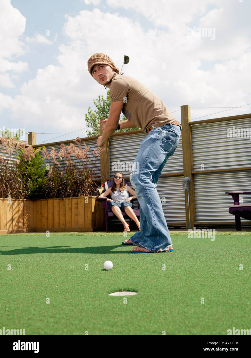 El Golf Tiene Marca 2 Fotos e Imágenes de stock - Alamy