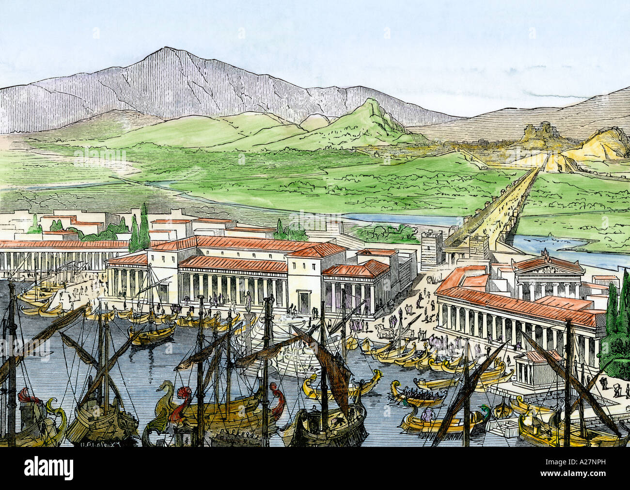 Puerto del pireo antigua grecia fotografías e imágenes de alta resolución -  Alamy