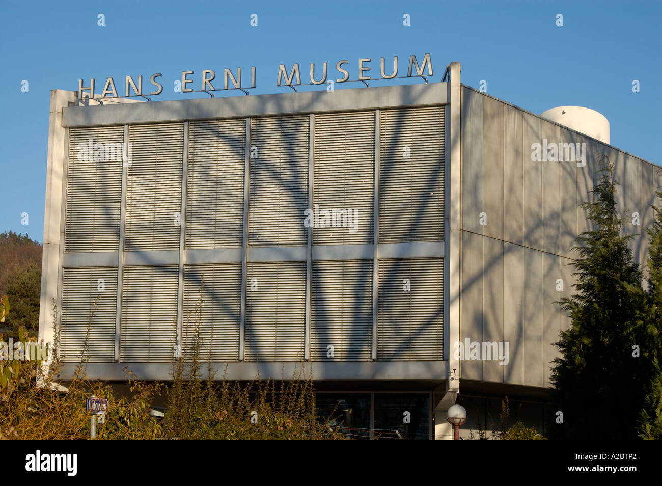 Museo Hans Erni en Lucerna, Suiza. (C) por Uli nusko, CH-3012 Bern Foto de stock