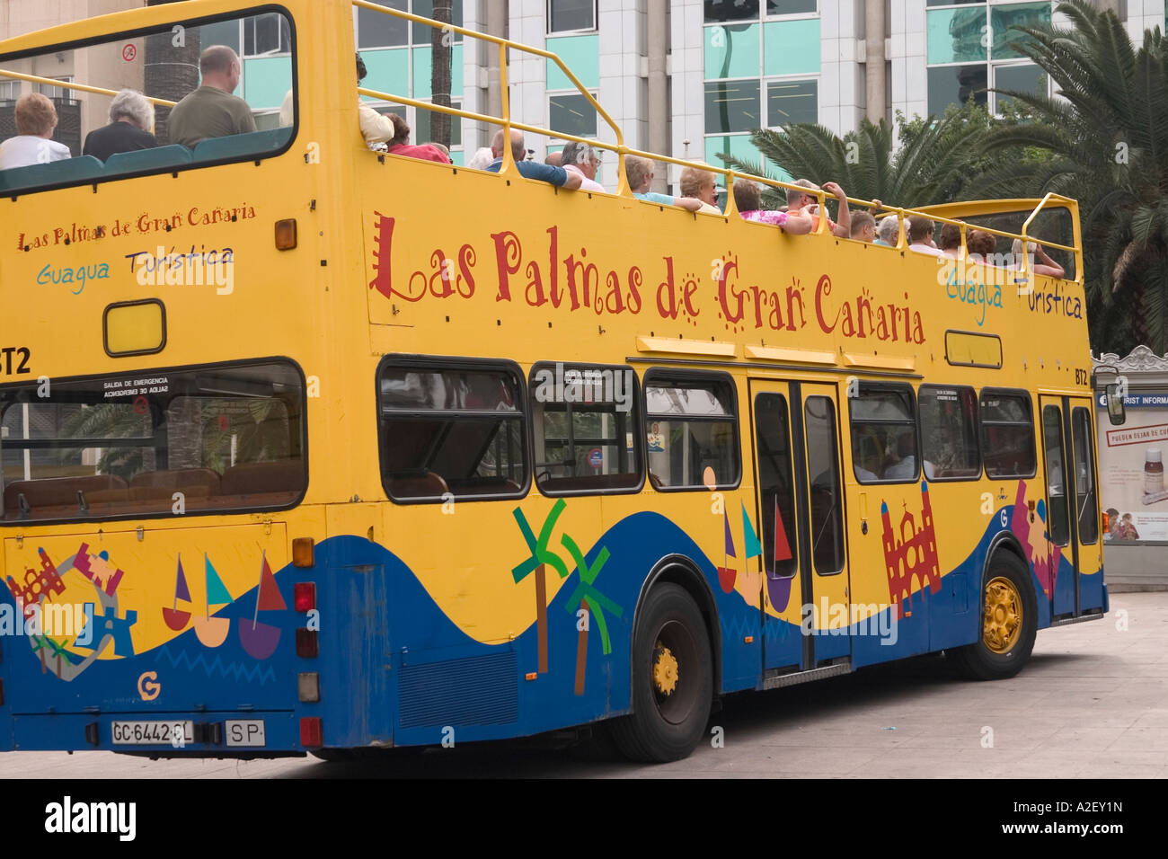 Autobús turístico, Las Palmas, Gran Canaria, Islas Canarias, islas  Canarias, España, Europa, Europa Fotografía de stock - Alamy