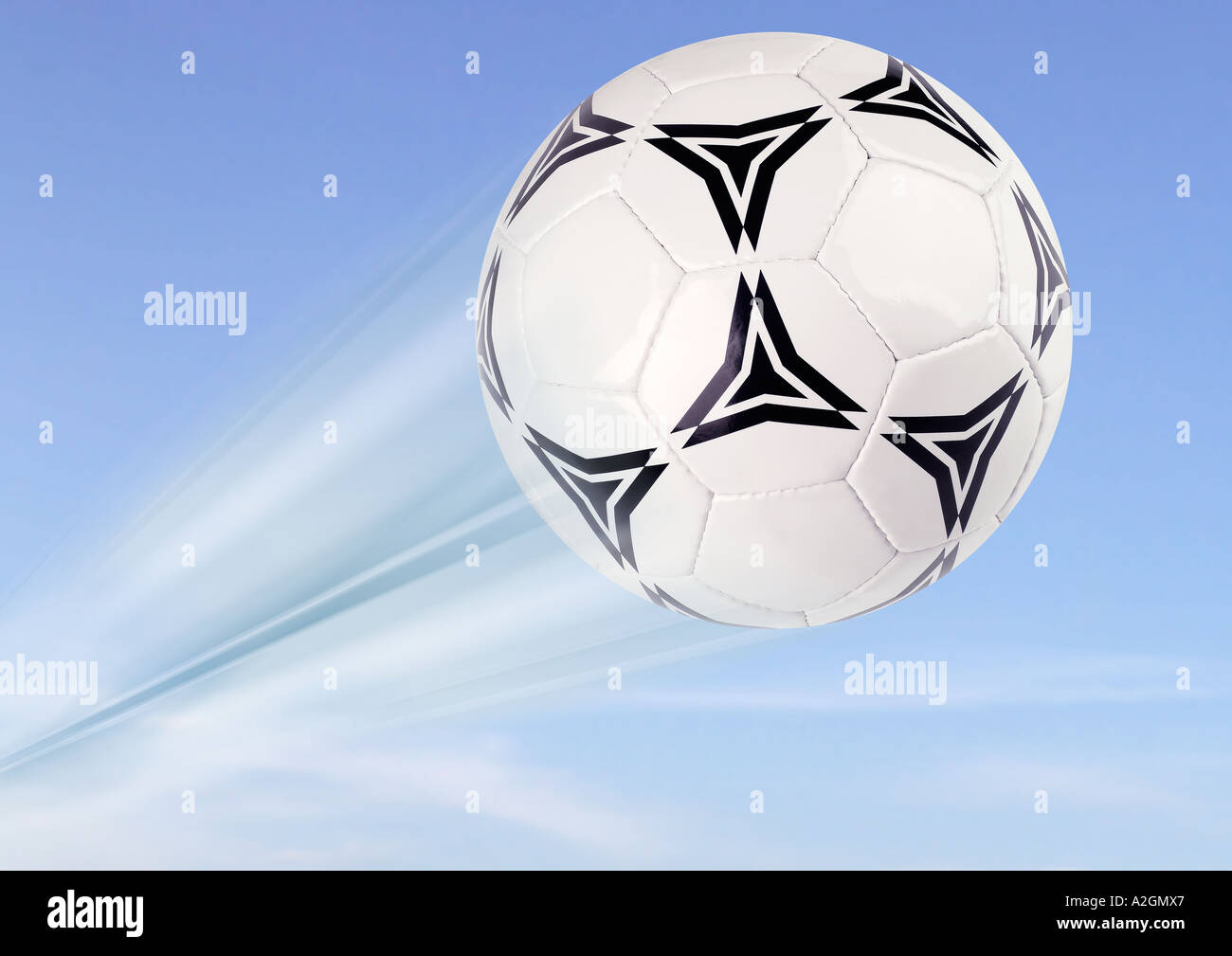 Fußball balón de fútbol Foto de stock