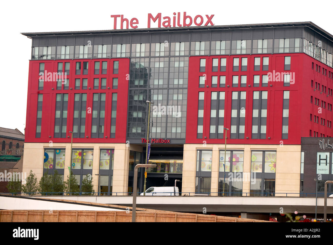 Centro Comercial Mailbox Birmingham UK Foto de stock