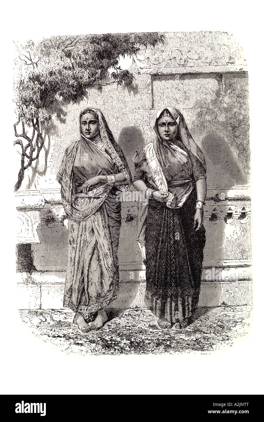 Mujer vestido de traje femenino nacional India del norte India sari hindú  del norte ASIA Asia exterior plantean planteados esposa madre Fotografía de  stock - Alamy