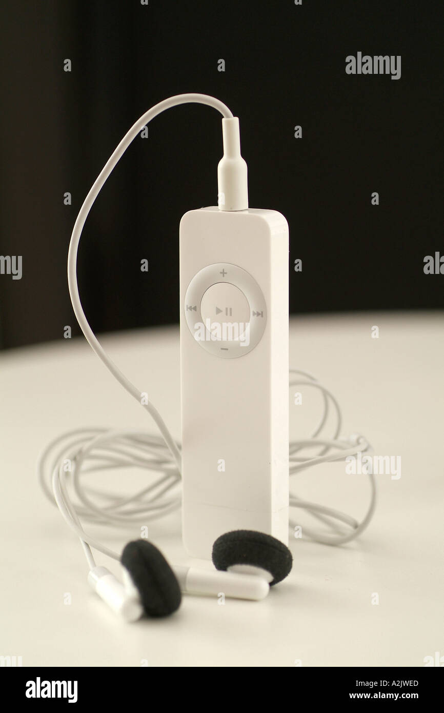 Reproductor mp3 apple ipod shuffle Fotografía de stock - Alamy