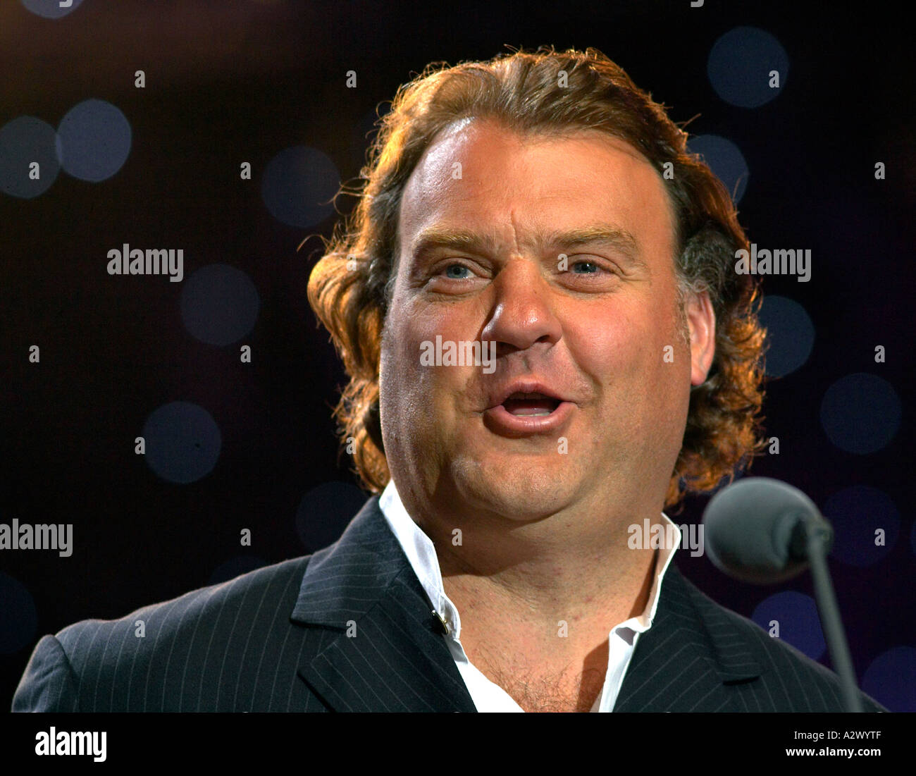 Sir Bryn Terfel en conciertos Foto de stock