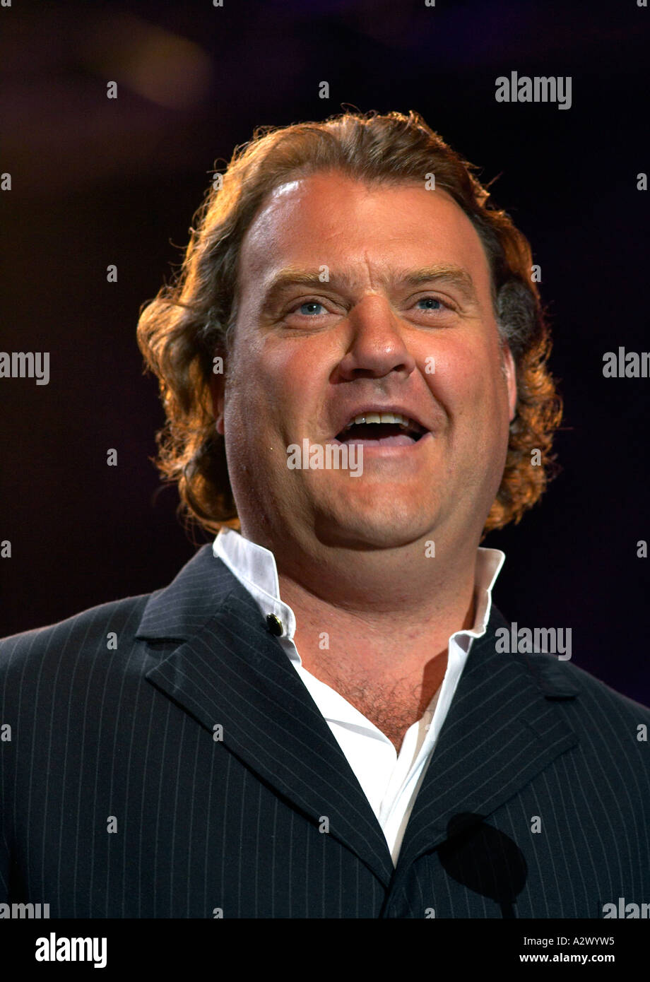 Sir Bryn Terfel en conciertos Foto de stock