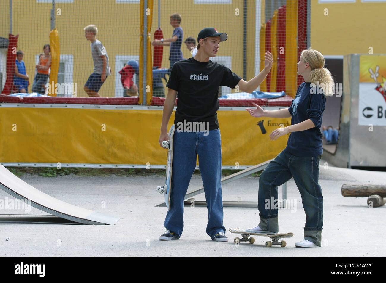 Europa Alemania Youth Sport Foto de stock