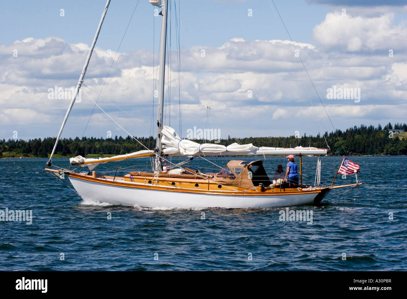 Sloop de automovilismo Foto de stock