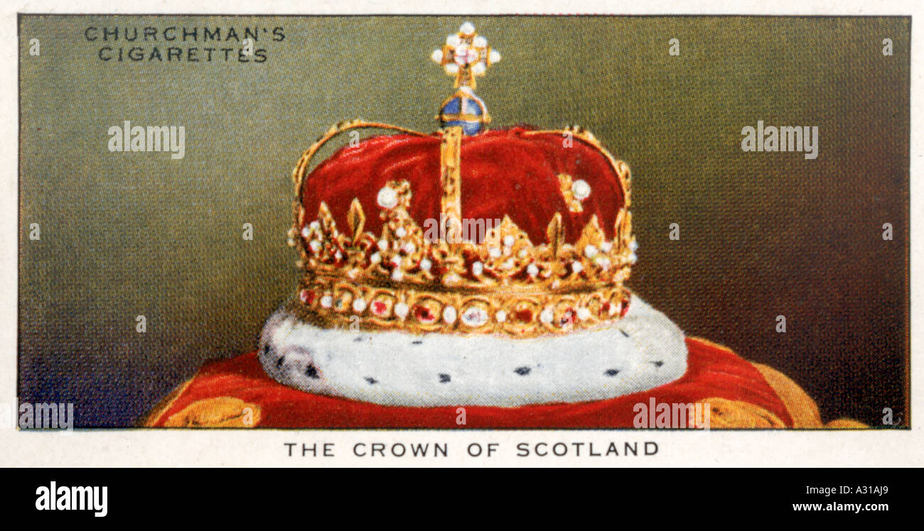 Corona de Escocia Foto de stock