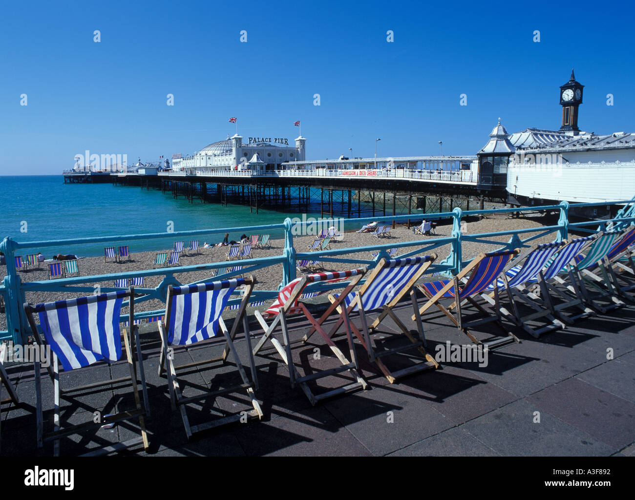 UK East Sussex, Brighton Palace Pier Foto de stock