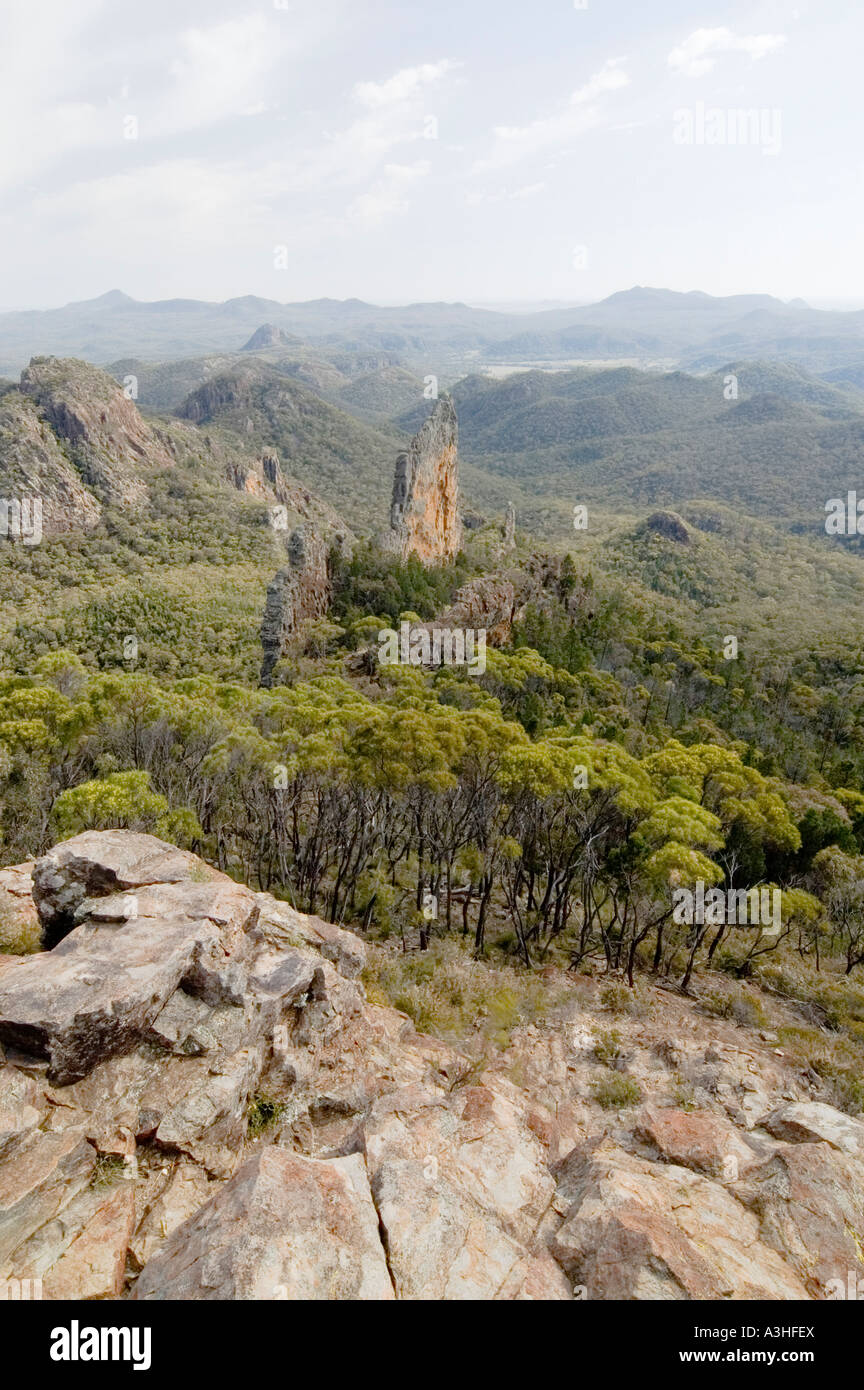 La Breadknife espectaculares formaciones de roca volcánica en el Parque