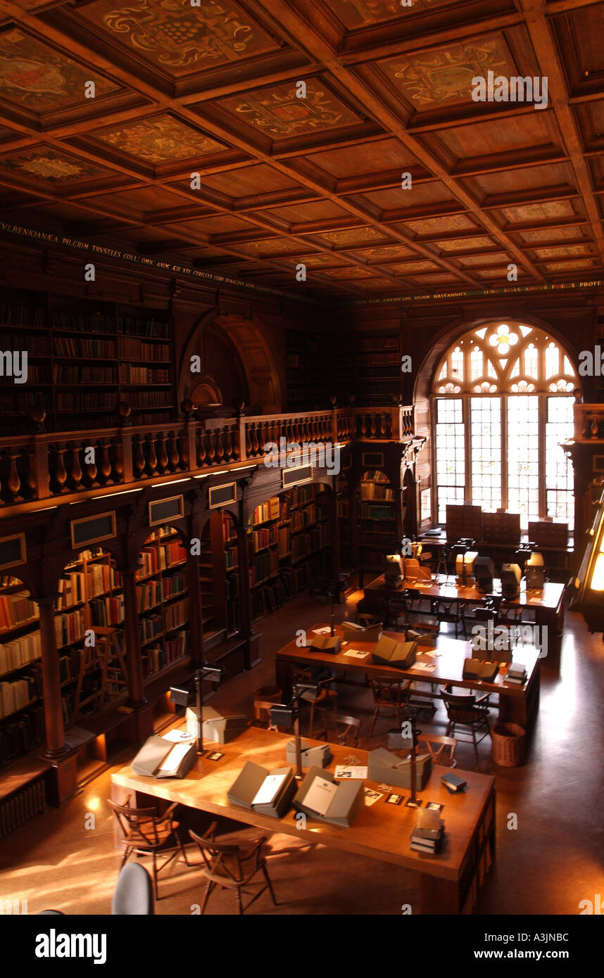 Interior de la Bodleian Library, Oxford Fotografía de stock - Alamy