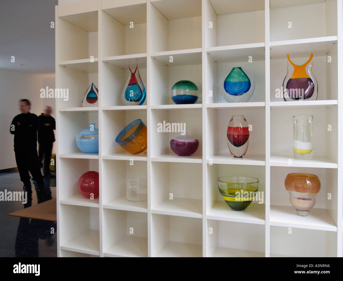 Colección privada de obras de arte de vidrio unica por el mundialmente famoso diseñador holandés Floris Meydam Foto de stock