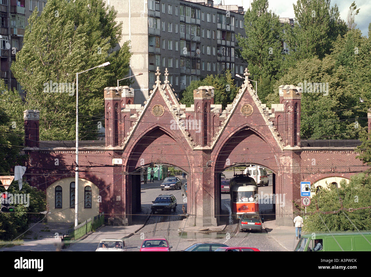 La Puerta de Brandenburgo en Kaliningrado, Rusia Fotografía de stock - Alamy