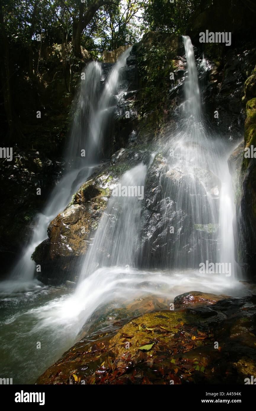 Chorro Las Yayas cascadas, cerca de El frente en la provincia de Coclé,  República de Panamá Fotografía de stock - Alamy