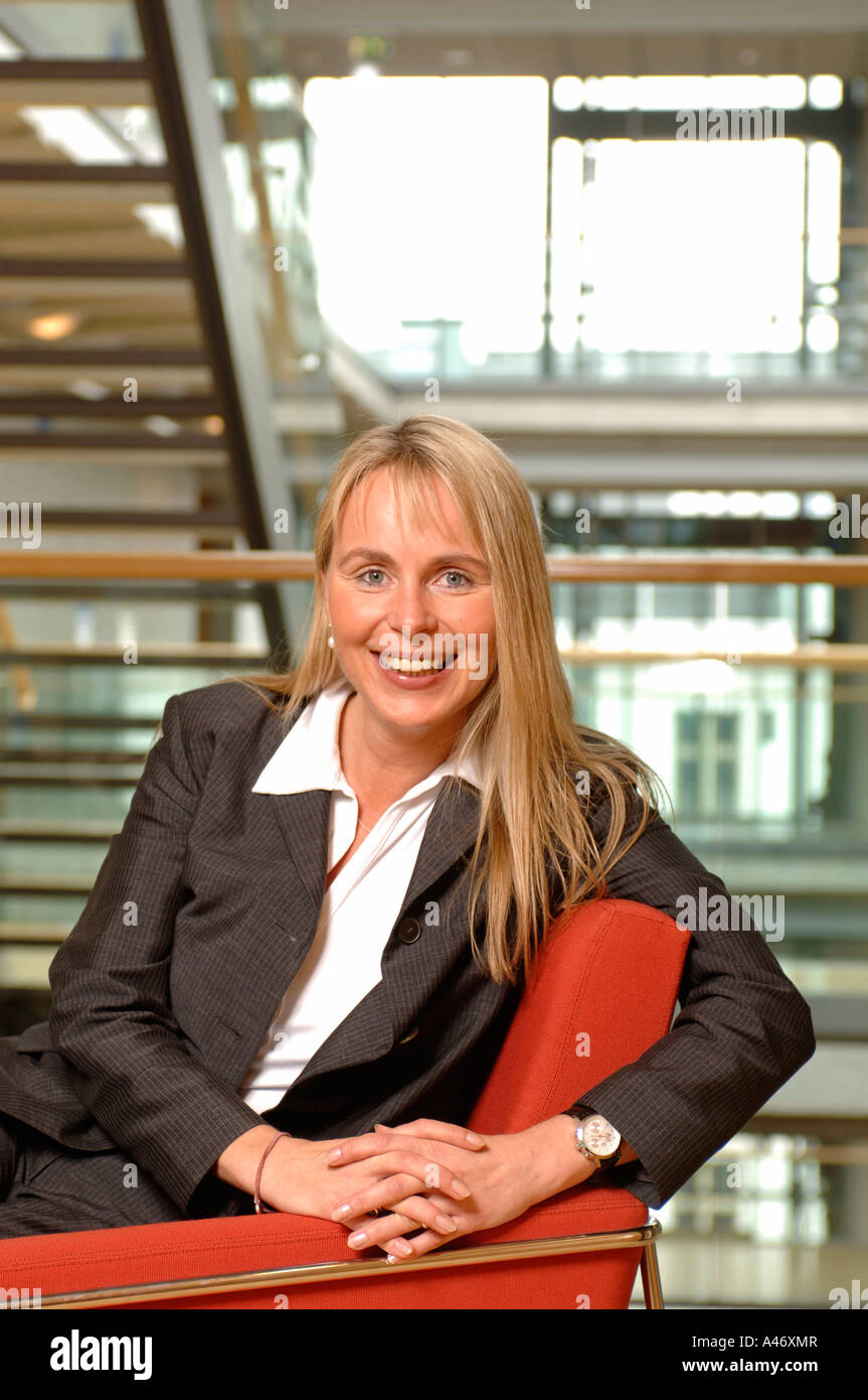 Martina Krogmann, miembro del Bundestag CDU Foto de stock
