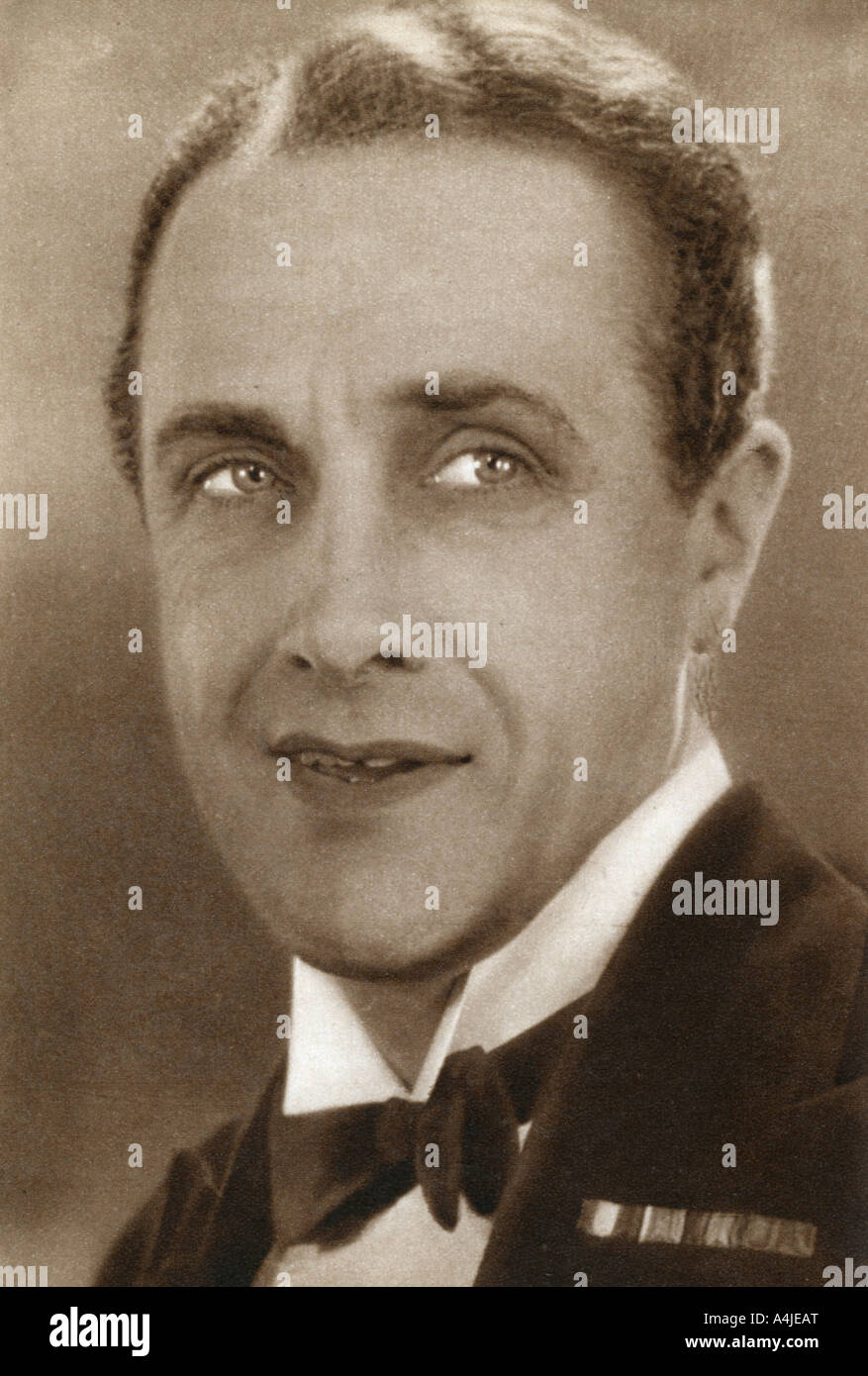 Owen narinas, actor inglés, 1933. Artista: Desconocido Foto de stock