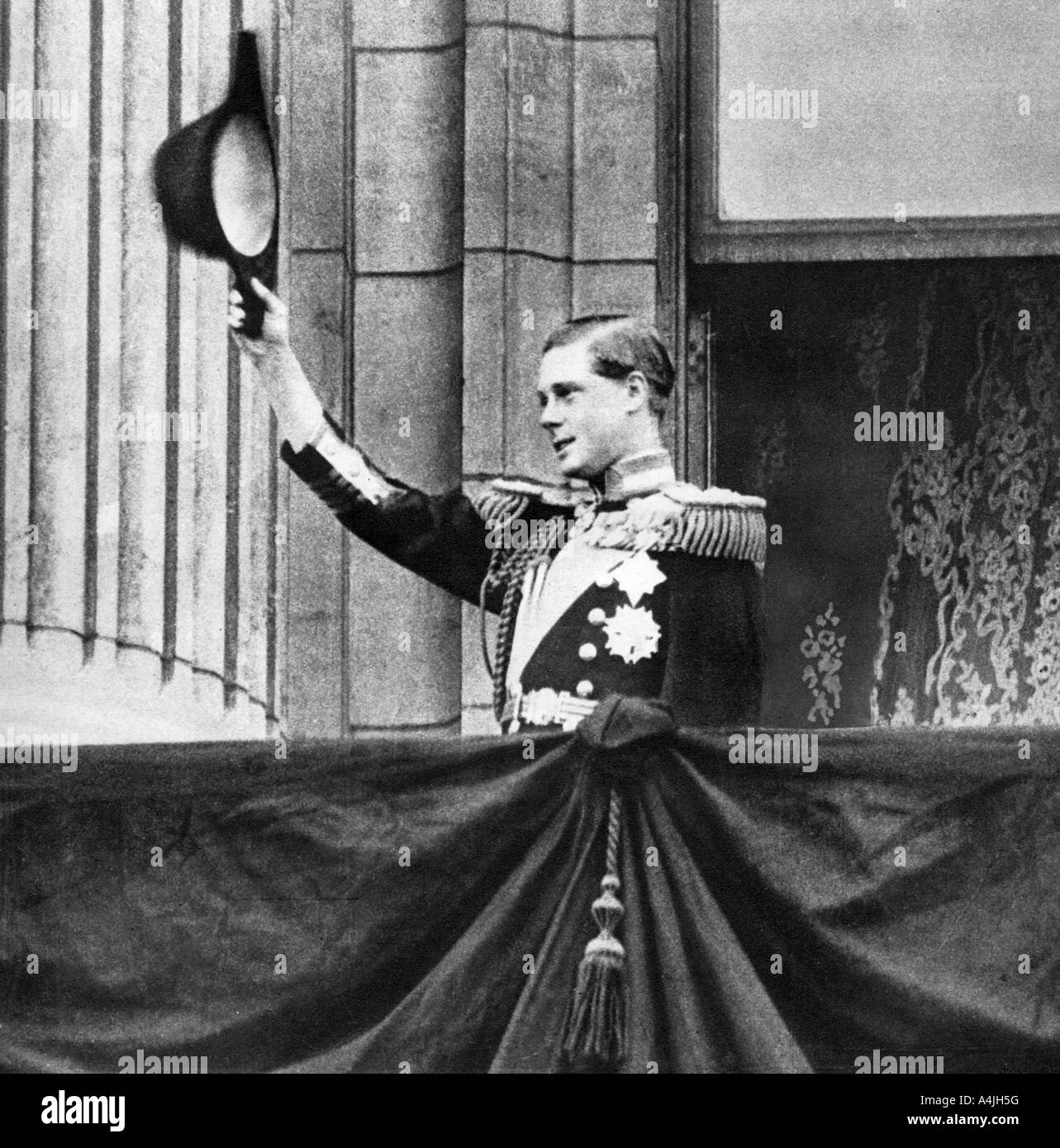 El Rey Eduardo VIII, 1936. Artista: Desconocido Foto de stock