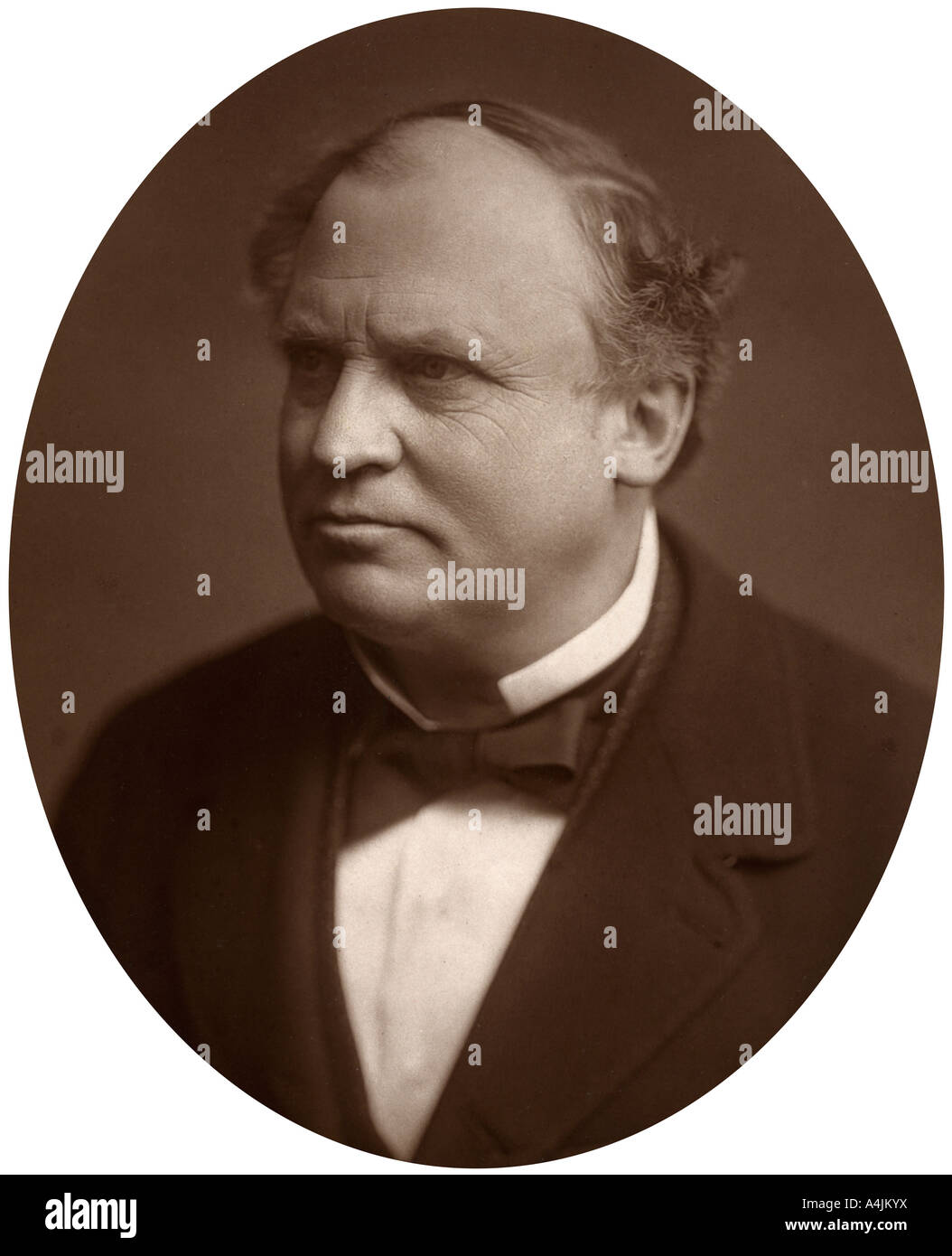Edward Stanley, 15º Conde de Derby, político y estadista, 1881. Artista: Desconocido Foto de stock