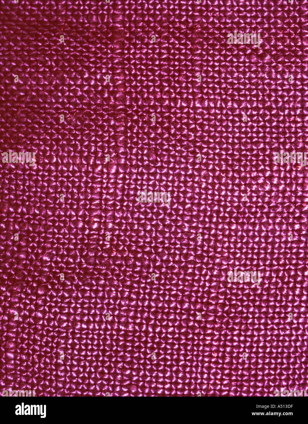 Tejido de lino púrpura Foto de stock