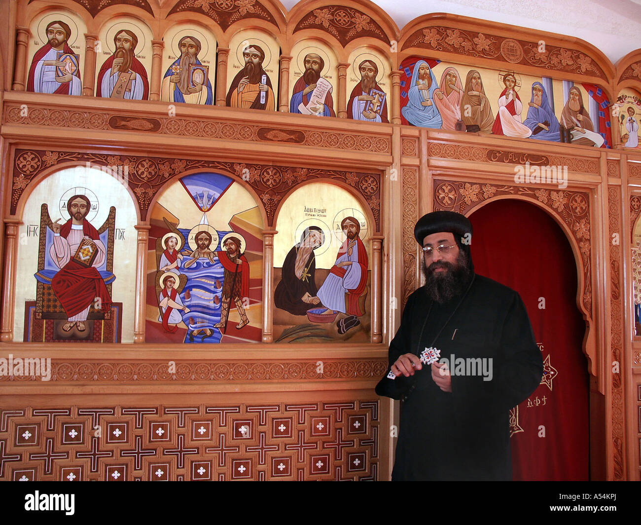 Iglesia ortodoxa copta de alexandria fotografías e imágenes de alta