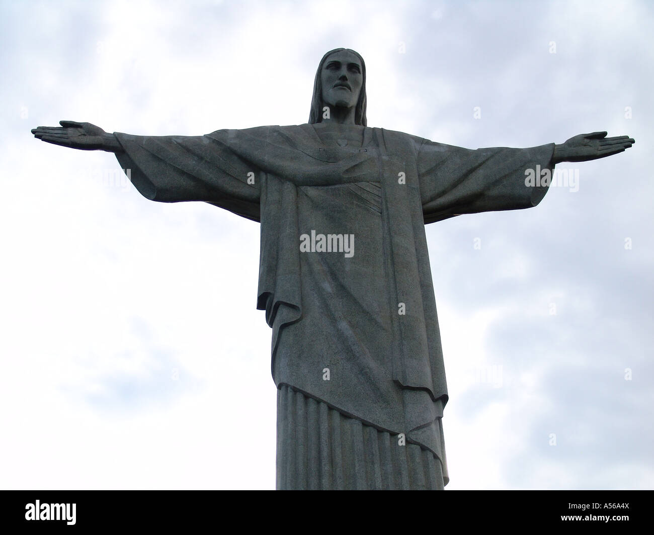 Painet iy8162 la estatua del Cristo Redentor de Brasil 2005 país nación en desarrollo menos desarrollados económicamente emergentes de cultura Foto de stock