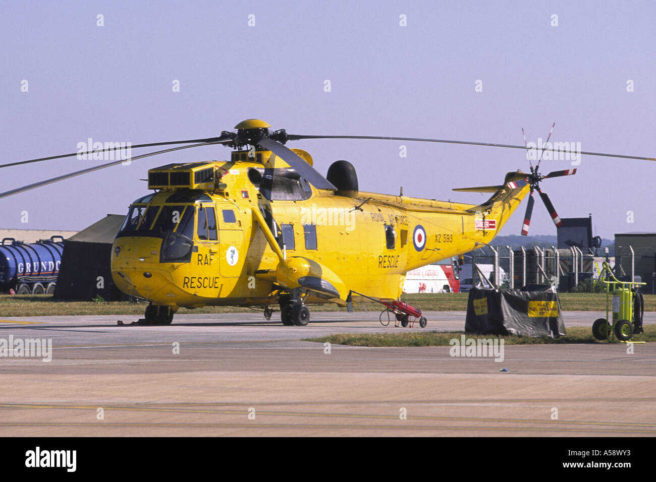 Westland Sea King HAR3 RAF helicóptero de rescate marítimo de aire Foto de stock