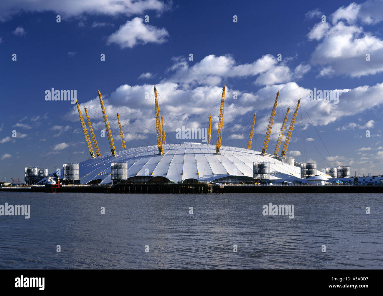 Millennium Dome, en Greenwich, Londres, Inglaterra Foto de stock