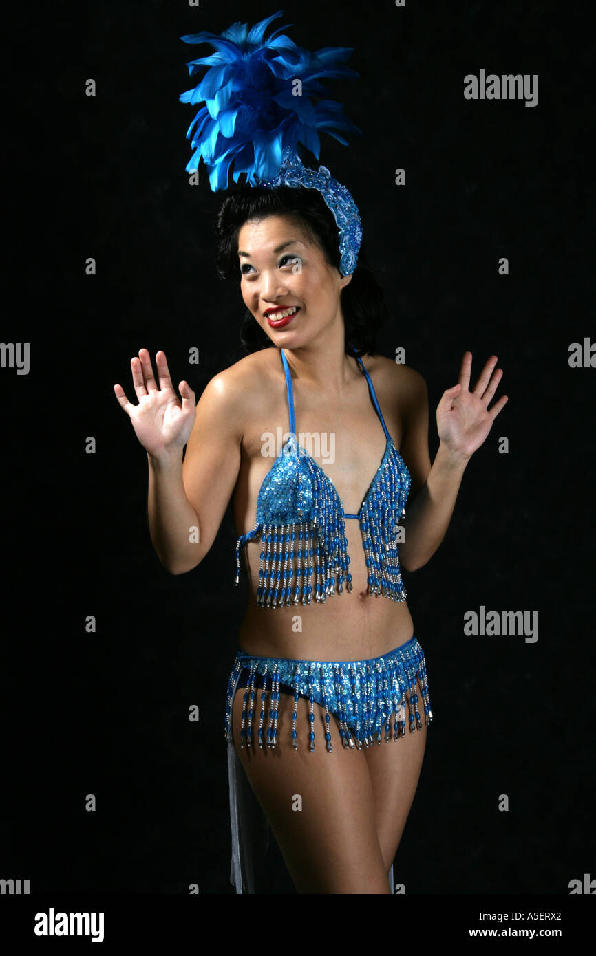 Marianne Cheesecake Burlesque intérprete Foto de stock