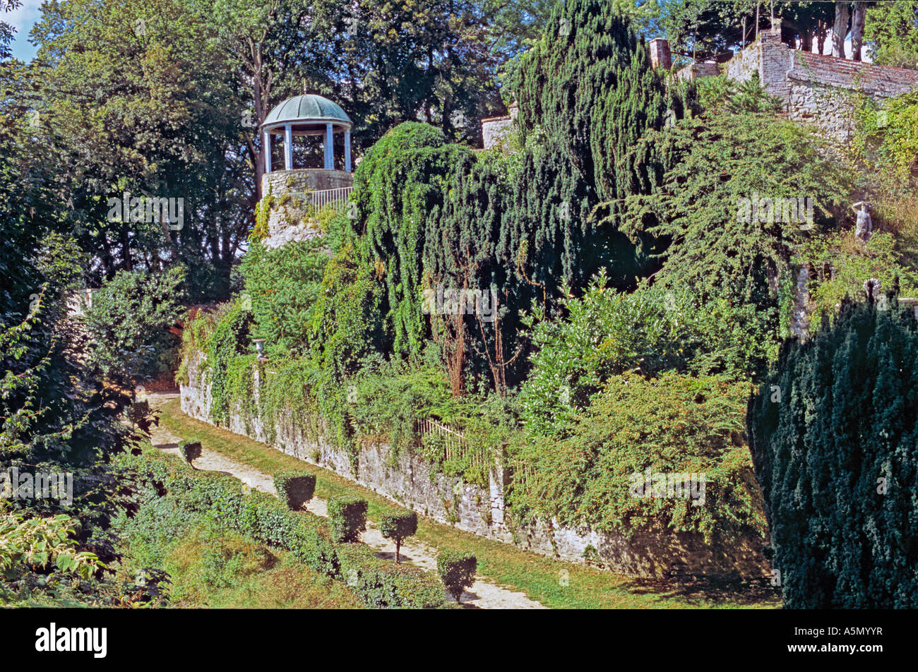 Gerberoy, en el departamento del Oise 60 Francia una de Les Plus Beaux aldeas de Francia Foto de stock