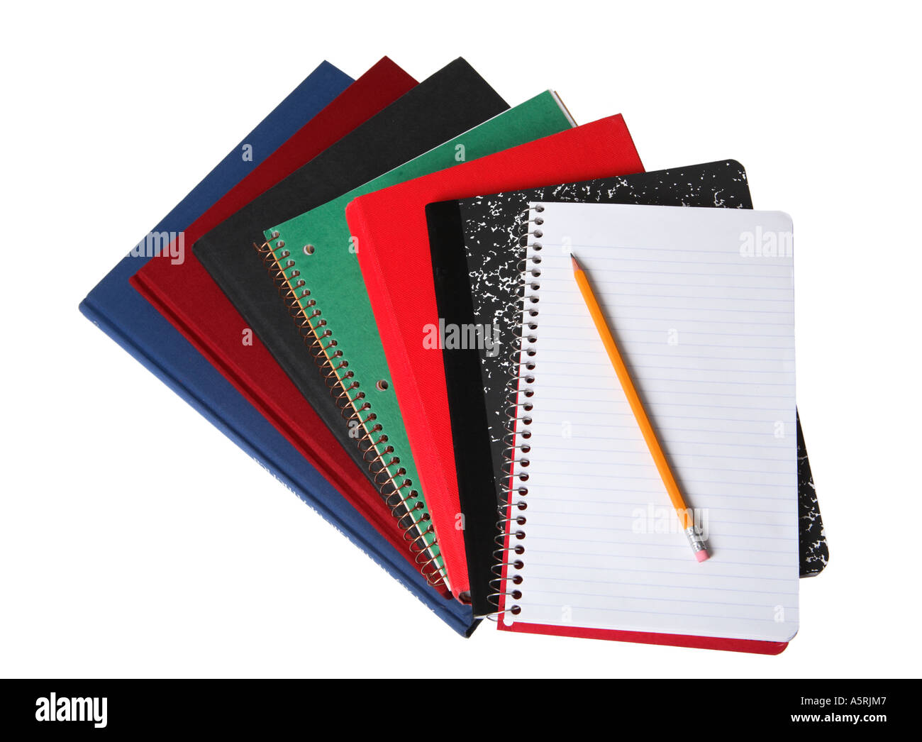 Cuadernos escolares fotografías e imágenes de alta resolución - Alamy