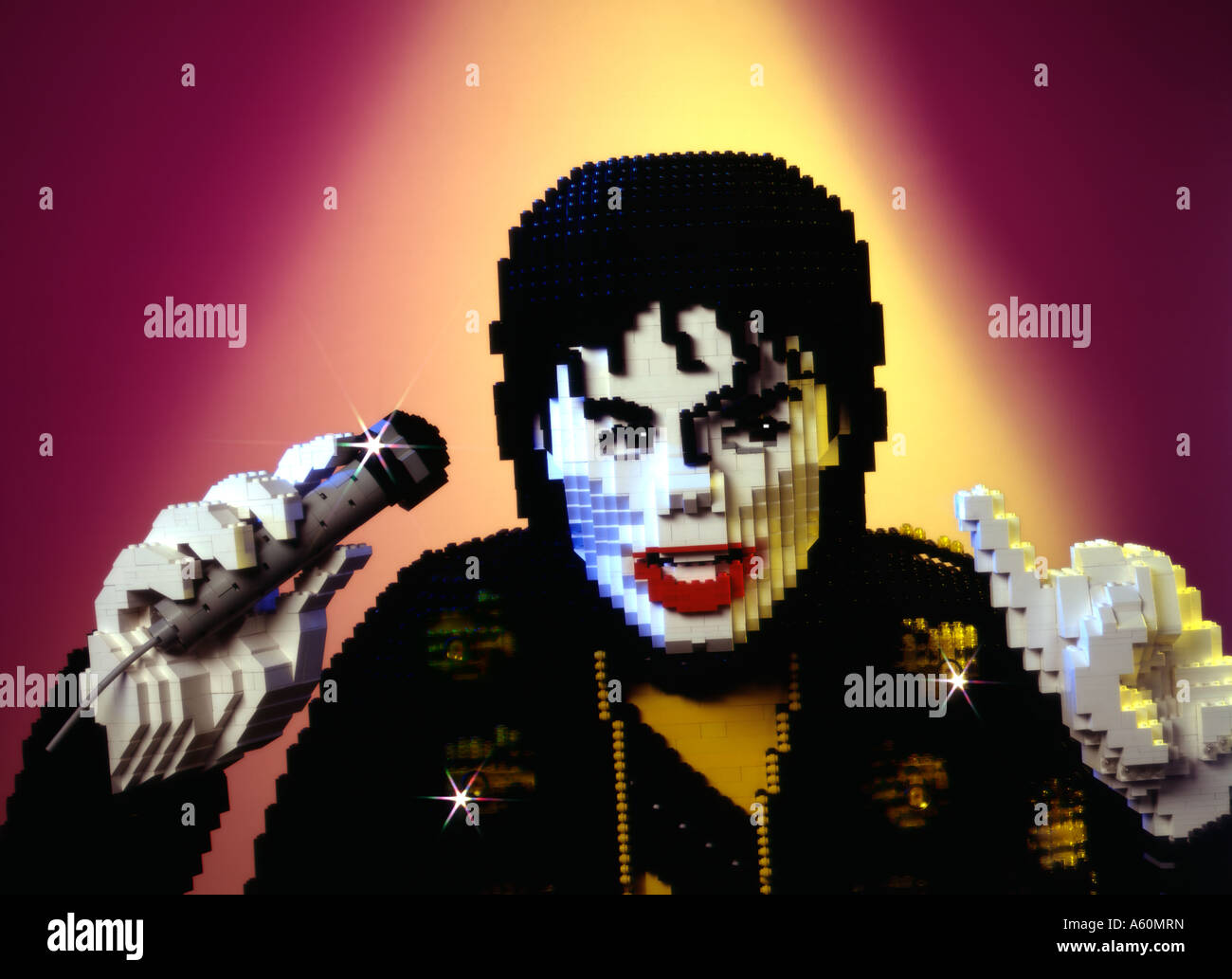 Modelo Lego de Michael Jackson Fotografía de stock - Alamy