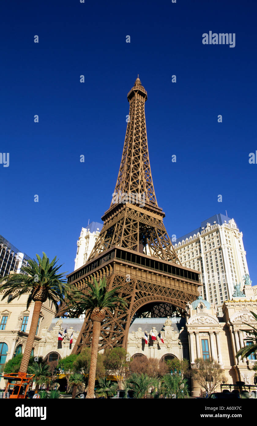 Torre Eiffel en el Hotel París de Las Vegas