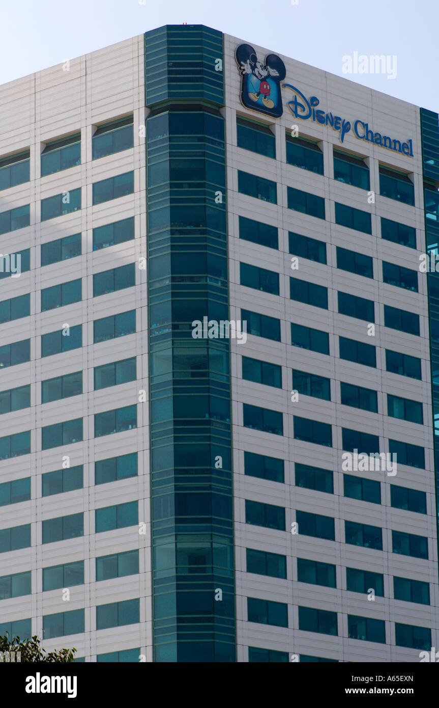 Disney Channel alto edificio de oficinas Fotografía de stock - Alamy
