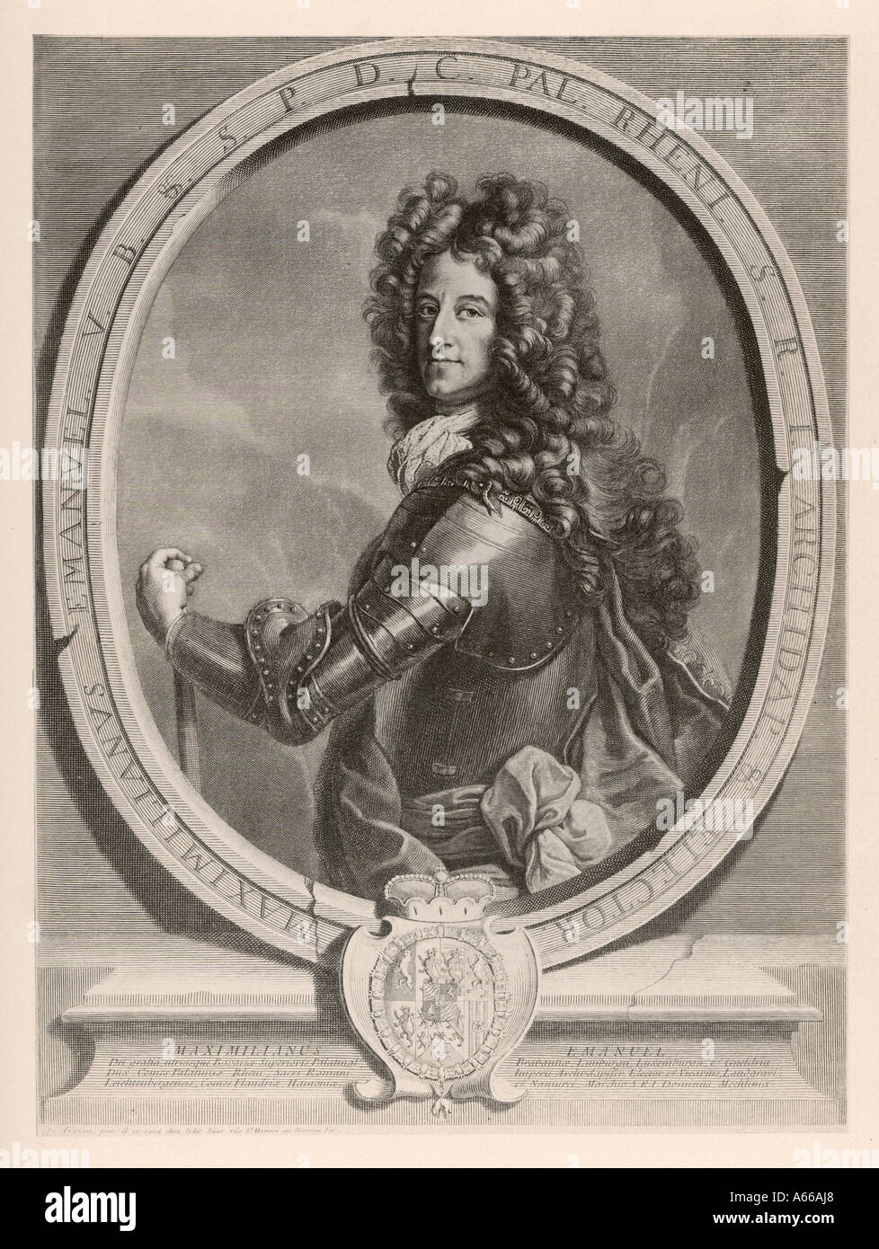 Maximiliano II de Baviera Foto de stock