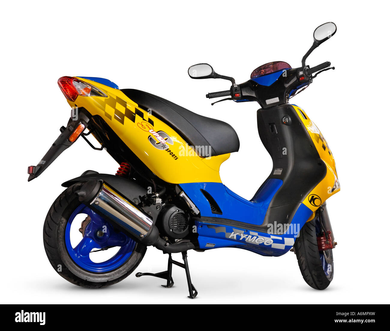 Kymco Super 9s motor scooter Fotografía de stock - Alamy