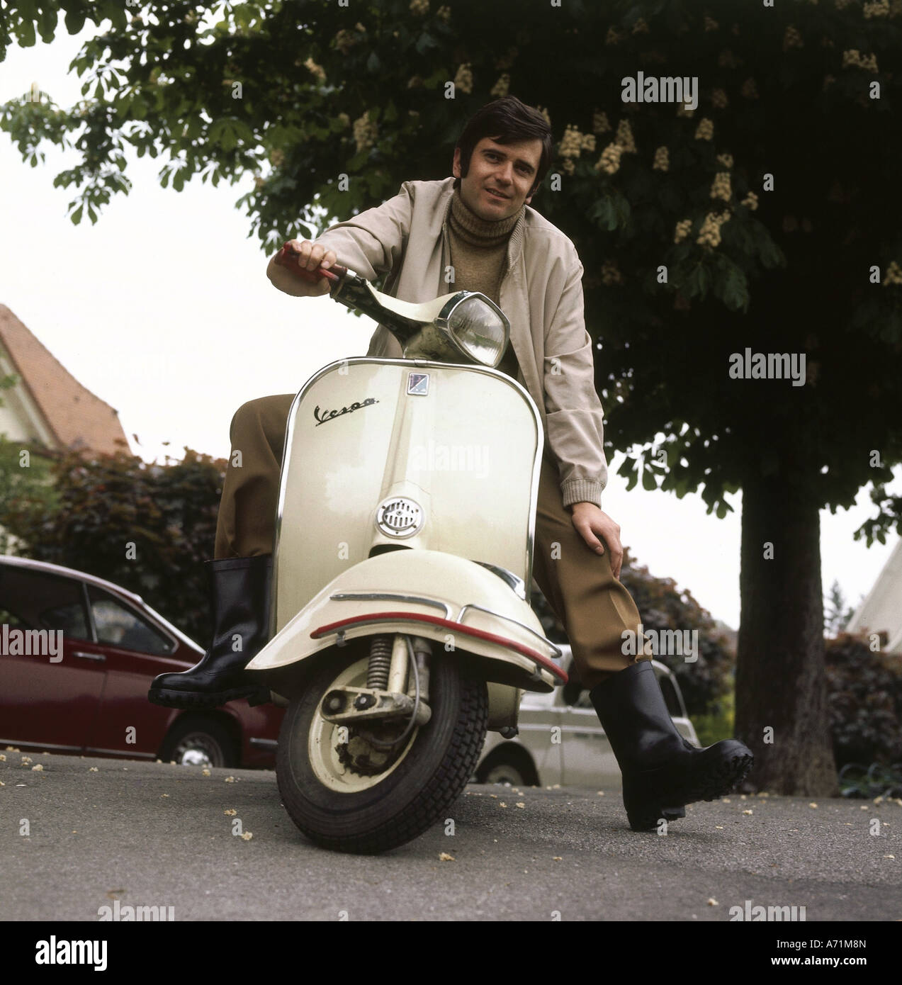 Transporte/transporte, motocicleta, scooter Vespa, Alemania 1960, 60s,  siglo 20 Fotografía de stock - Alamy