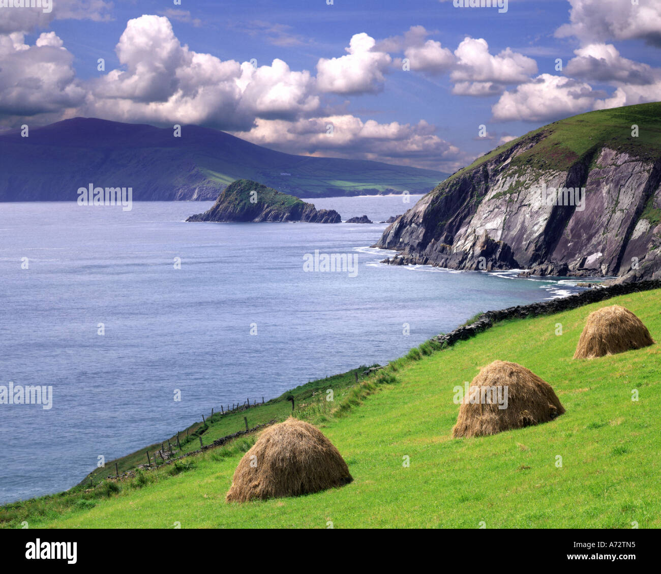 IE - CO. KERRY: Slea Head en la península Dingle Foto de stock
