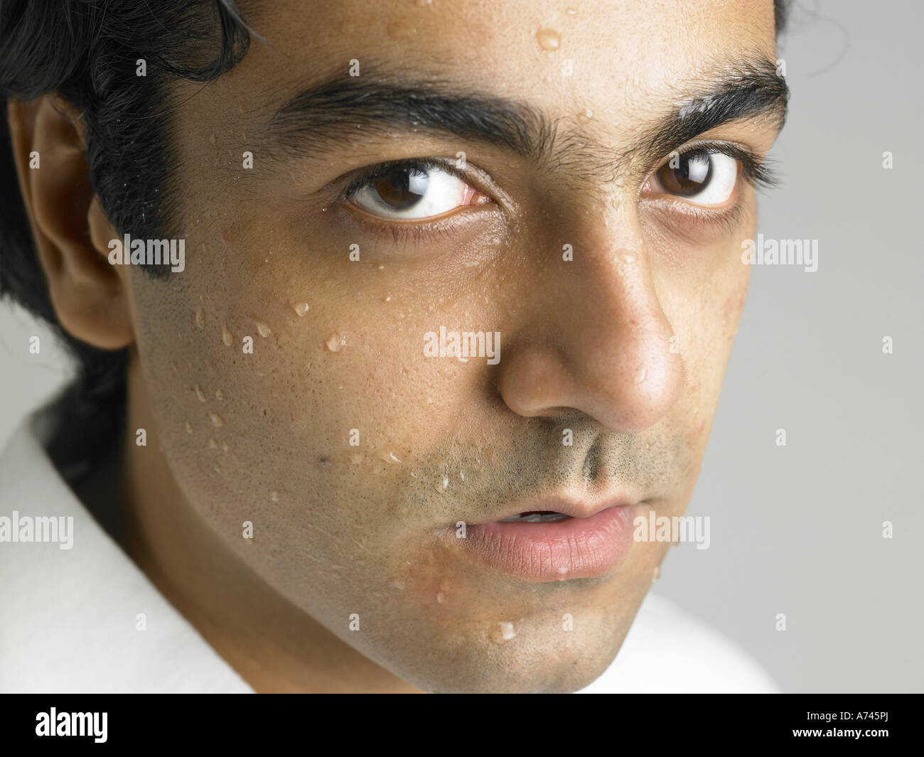 Cara de sudor fotografías e imágenes de alta resolución - Alamy