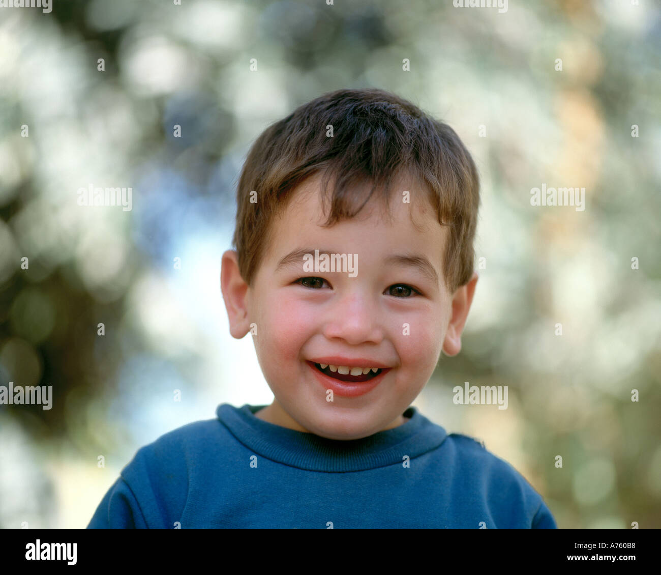 Niño palestino, Jerusalén, Israel Foto de stock