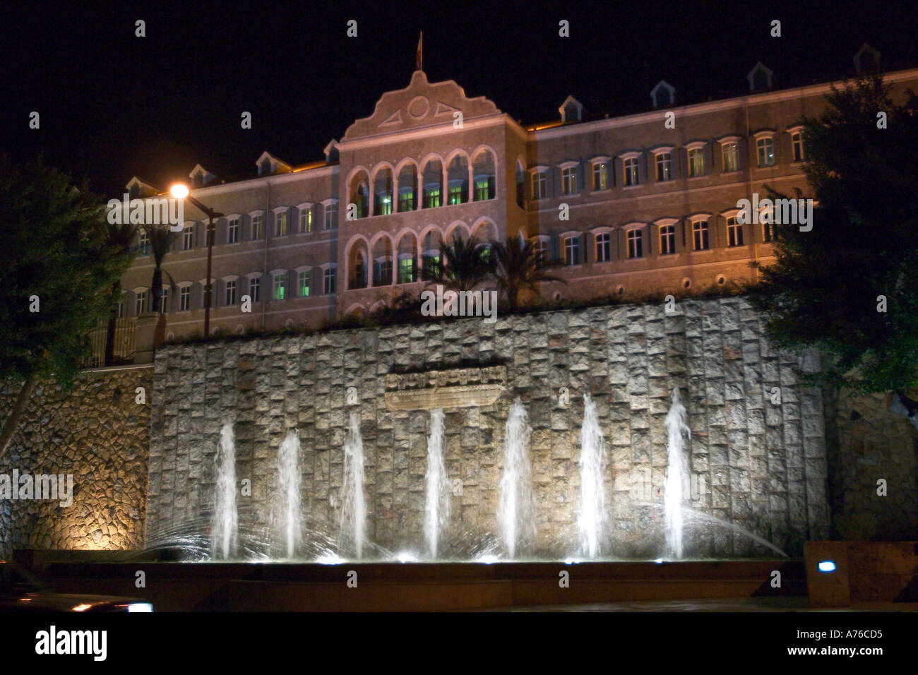 Grand Serail, la sede del Primer Ministro del Líbano, Beirut, Líbano Foto de stock